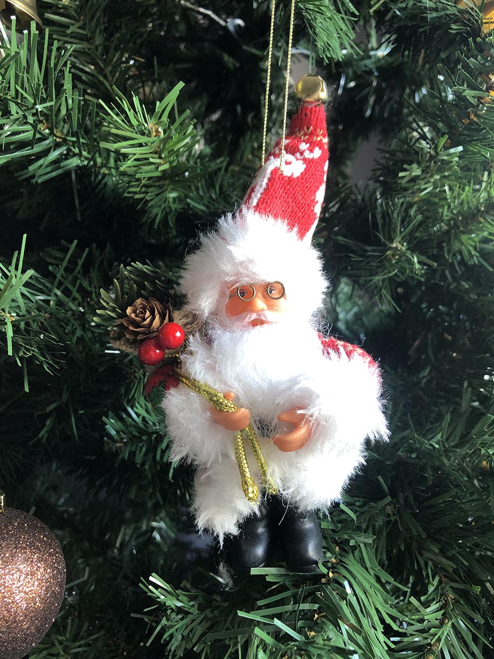 Yılbaşı Ağaç Süsü  Kırmızı Noel Baba