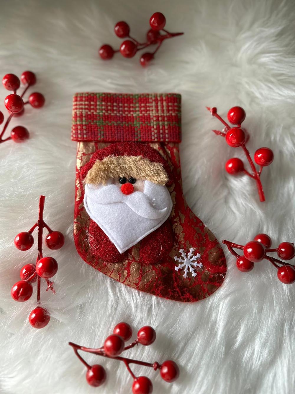 Yılbaşı Ağaç Süsü Noel Baba  Çorap