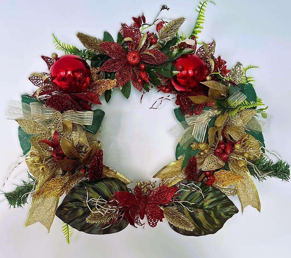 Yılbaşı Asil Kapı Süsü