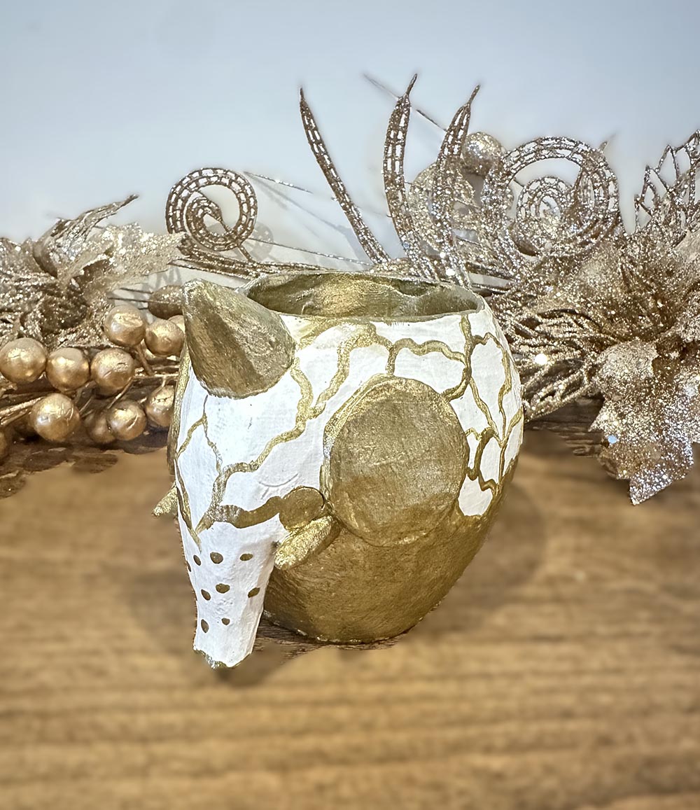 Fil Etnik Mumluk - Dekoratif Obje , Ev Aksesuarları